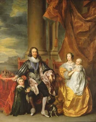 King Charles I (1600-49) and His Family